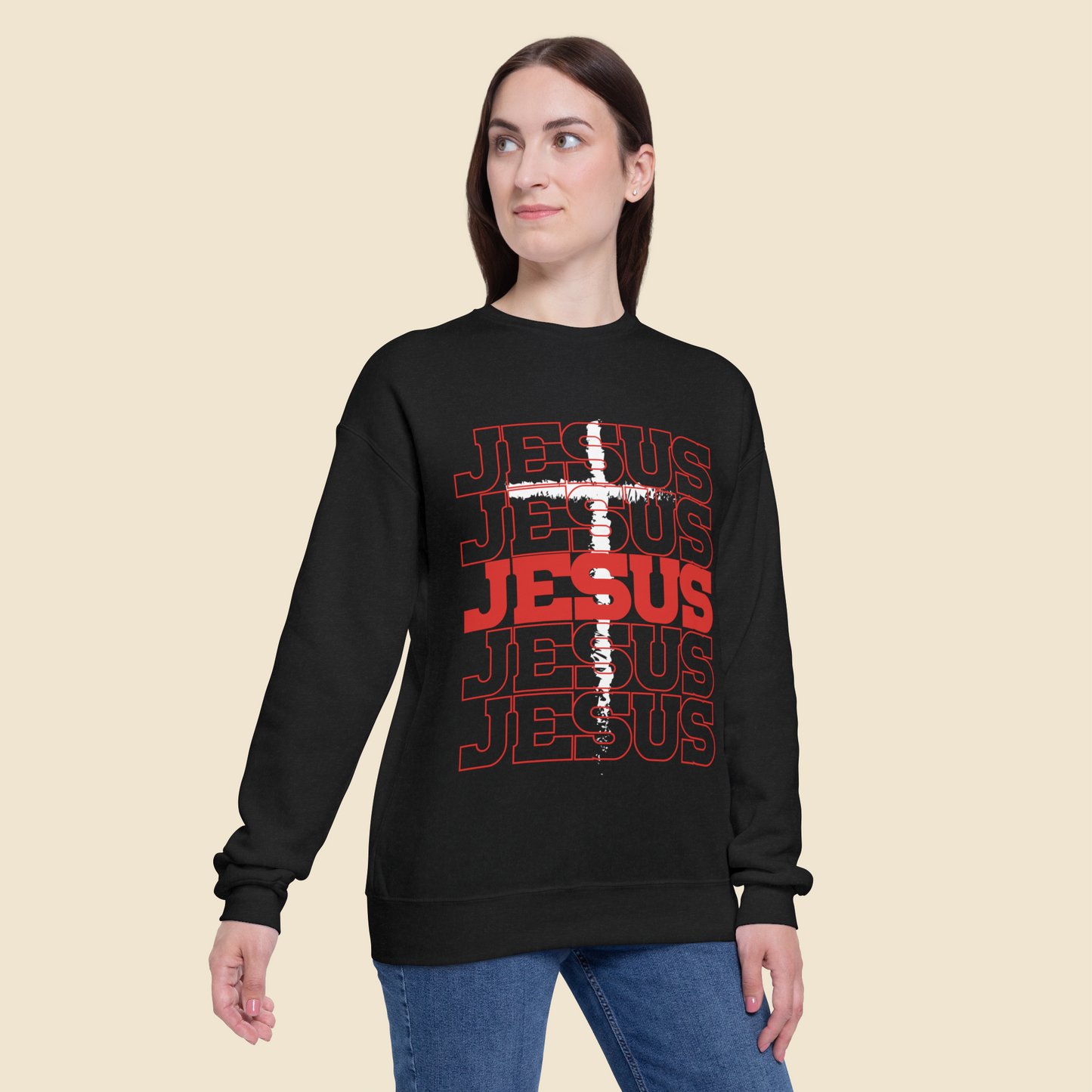 Християнска Унисекс Блуза - Jesus
